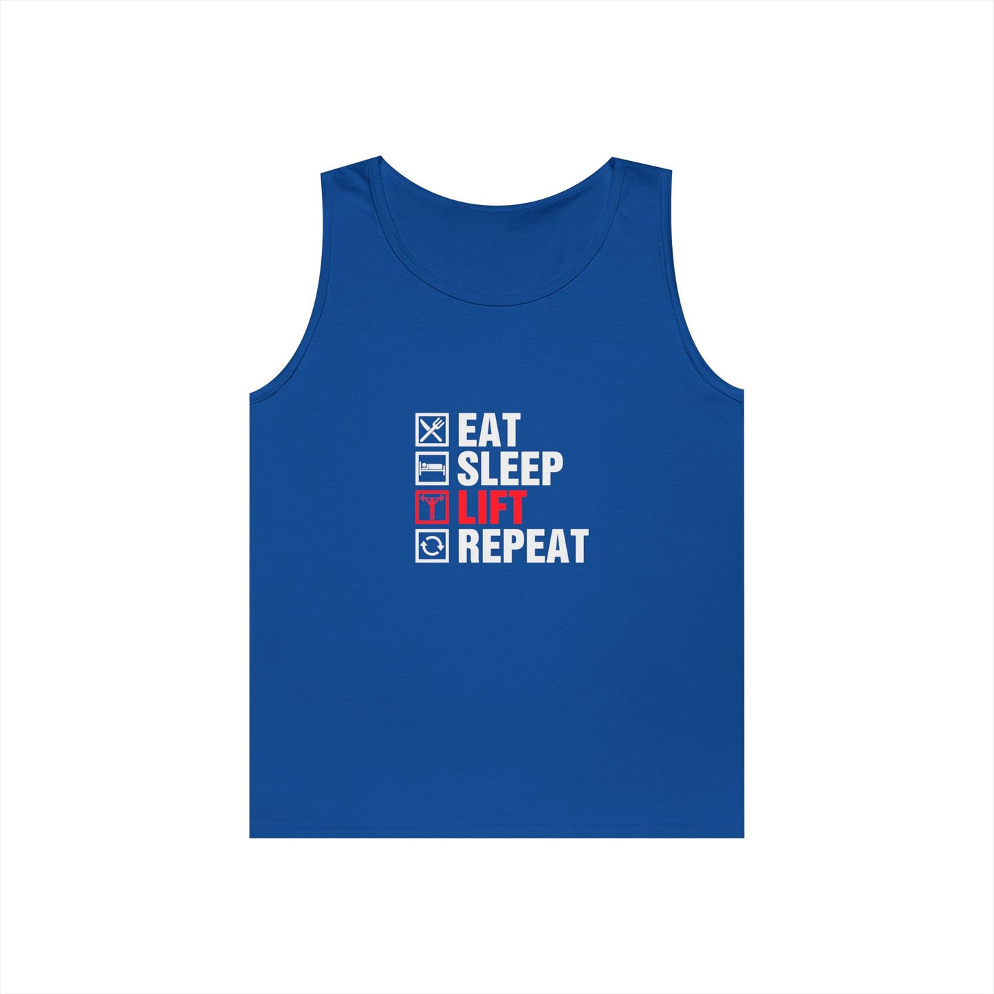 Eat, Sleep, lift Tank Top