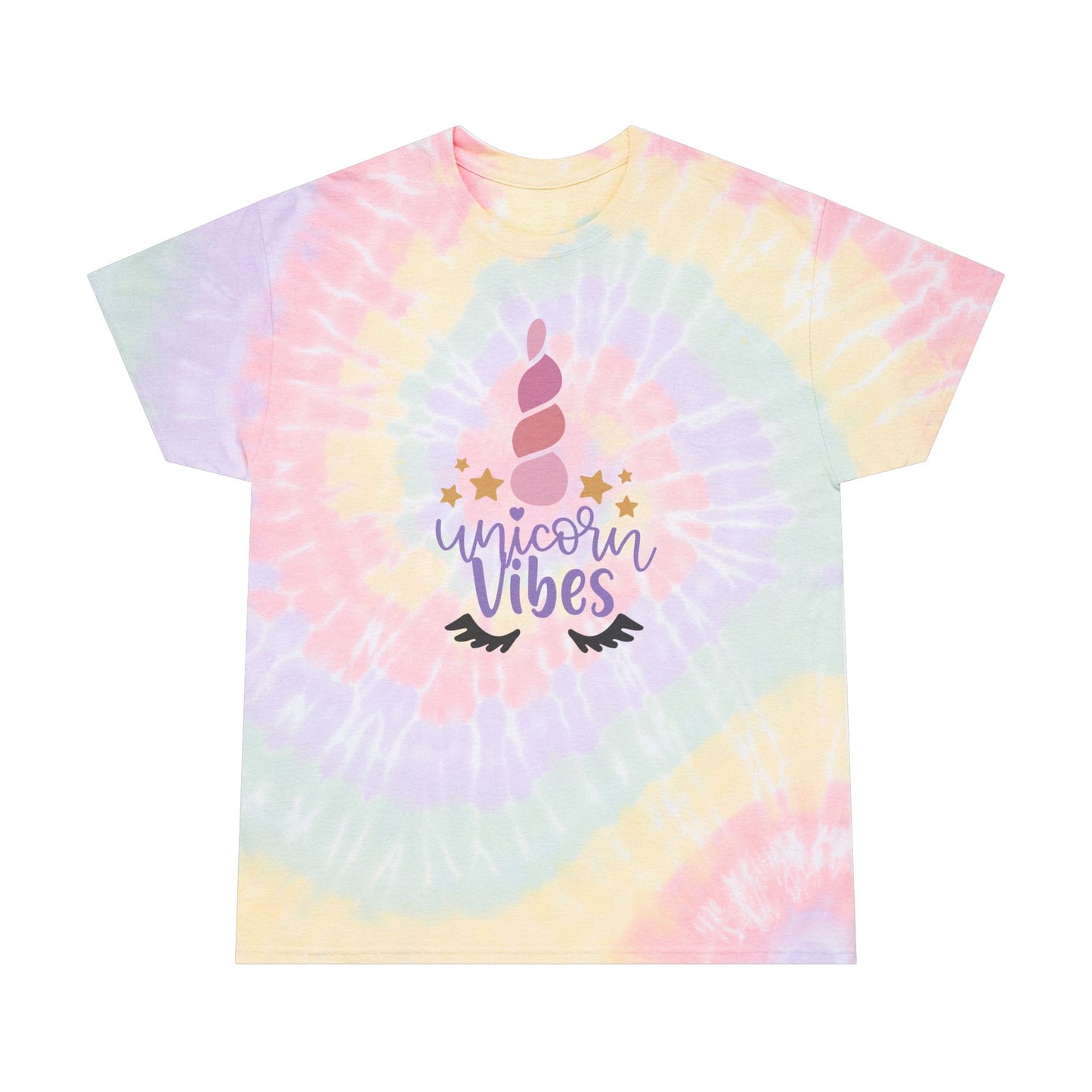 Unicorn Vibes Tie-Dye Unisex Tee
