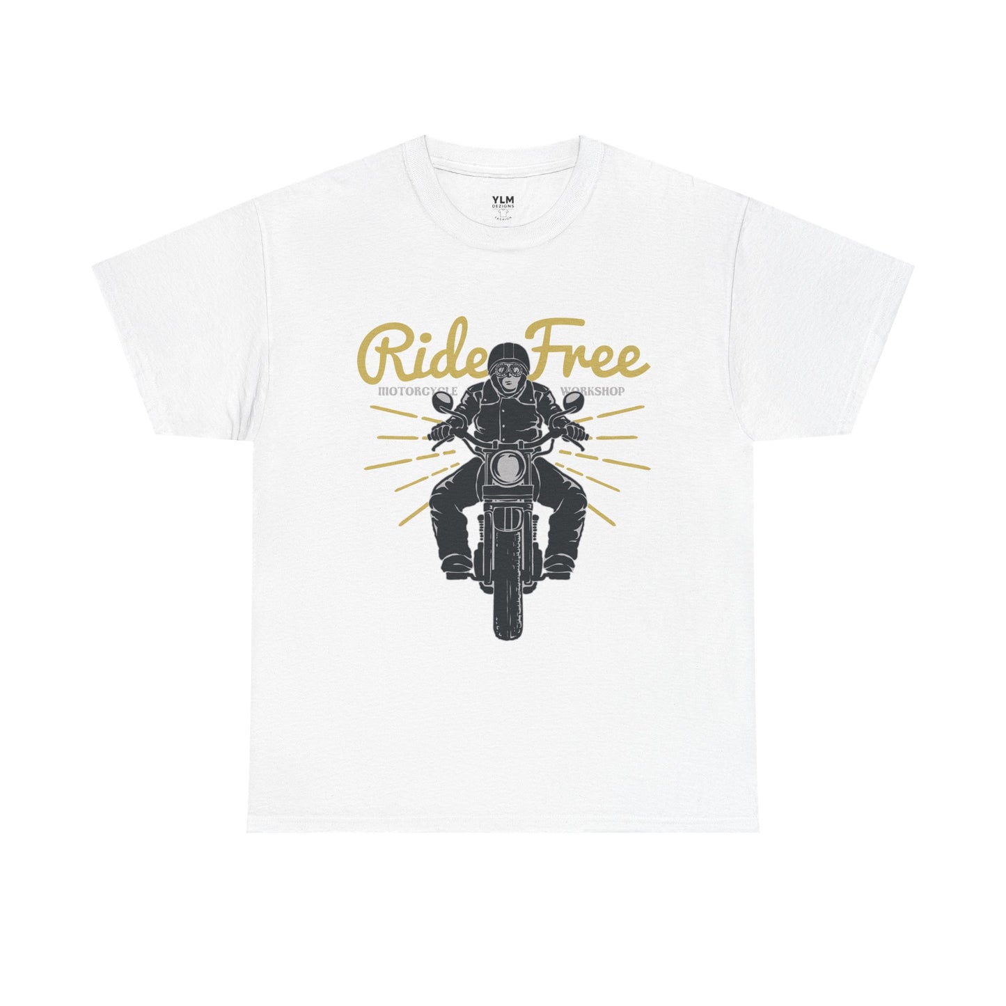 Motorcycle Ride Free Unisex Tee