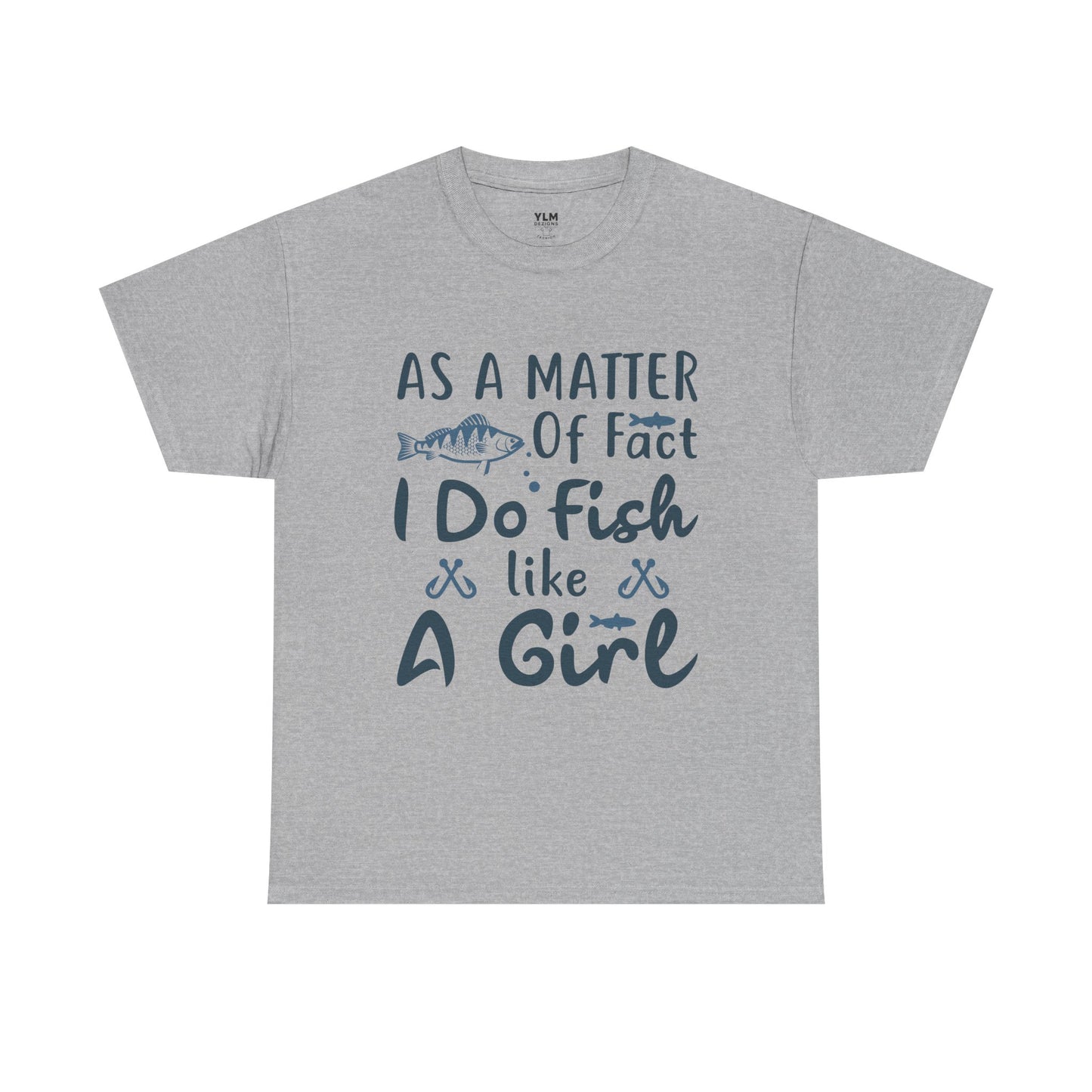 Fish Like A Girl Unisex Tee