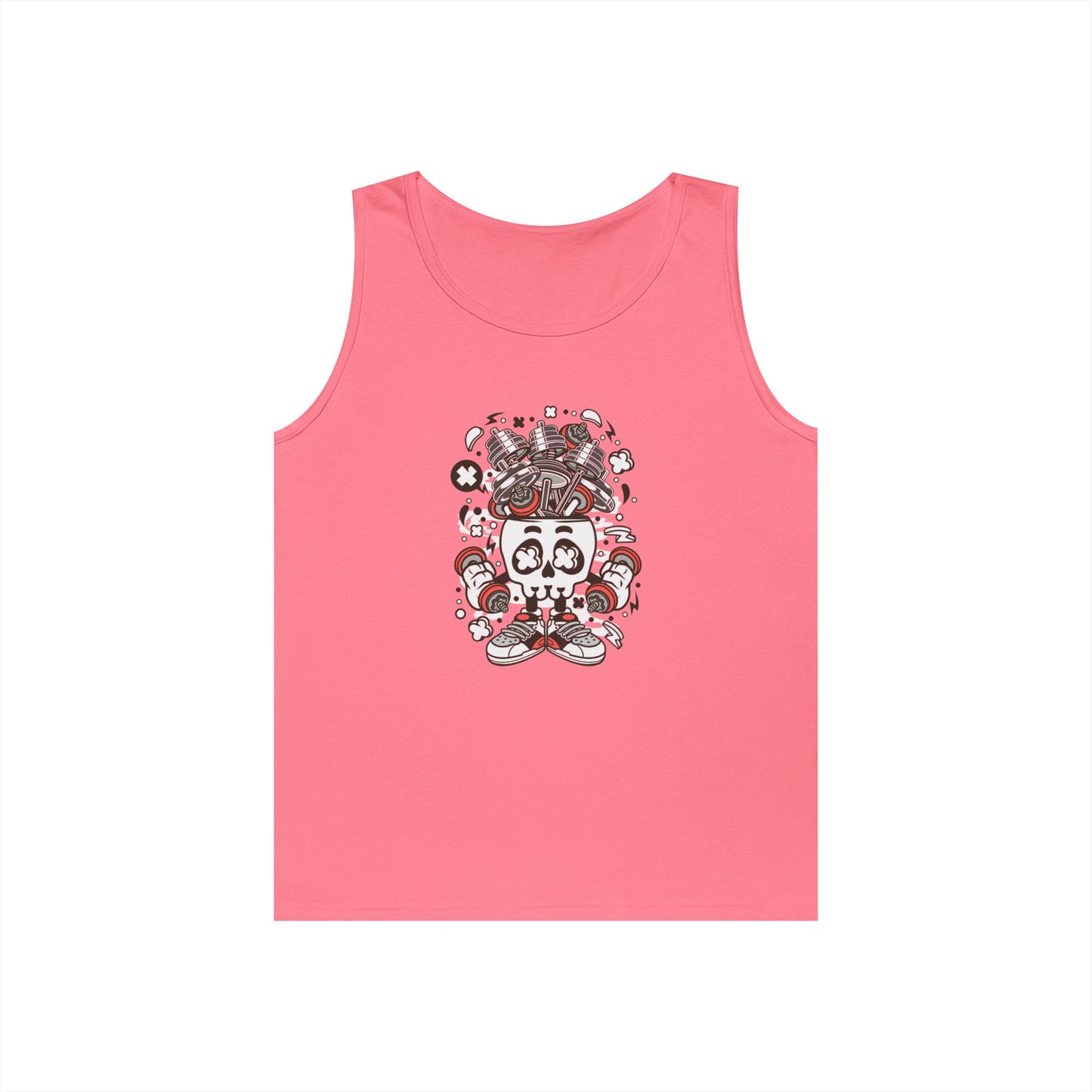 Barbell Skull Head Unisex Tee