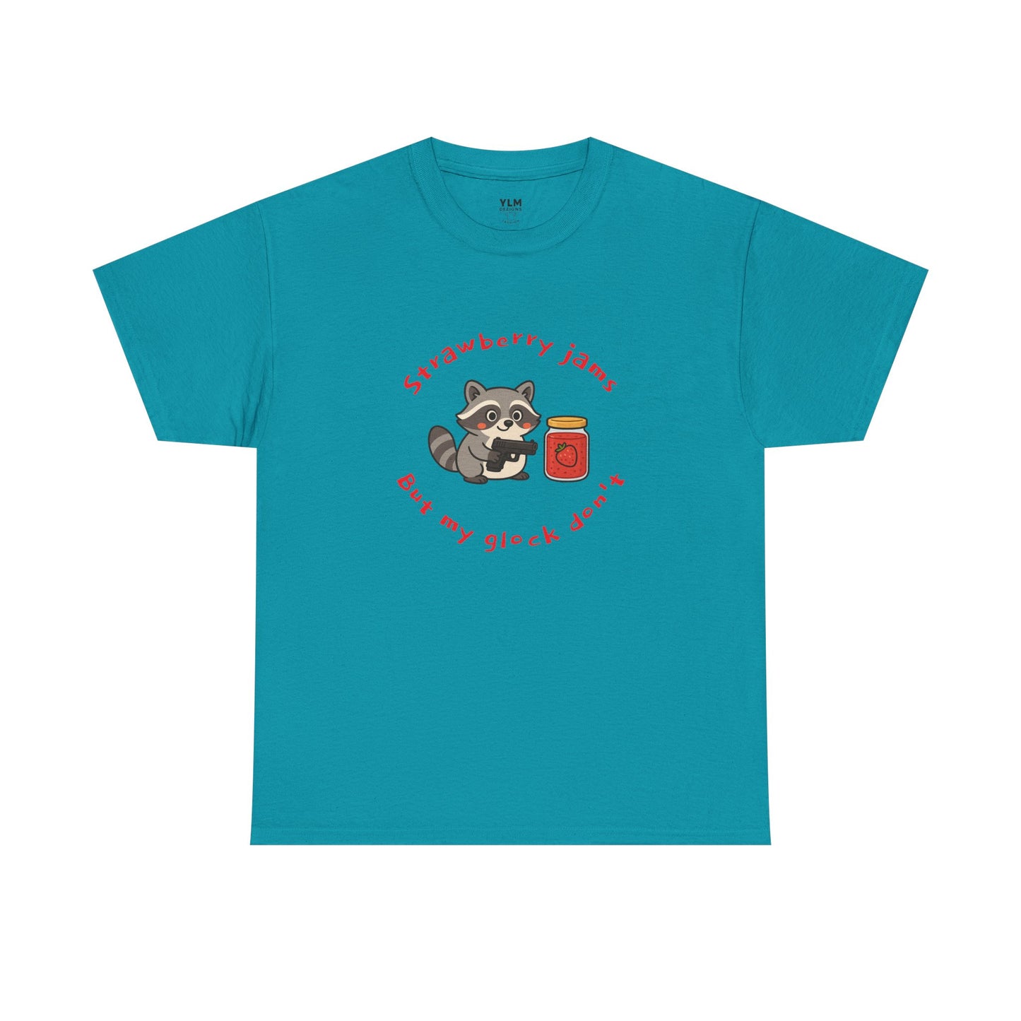 Strawberry Jam Raccoon Unisex Tee