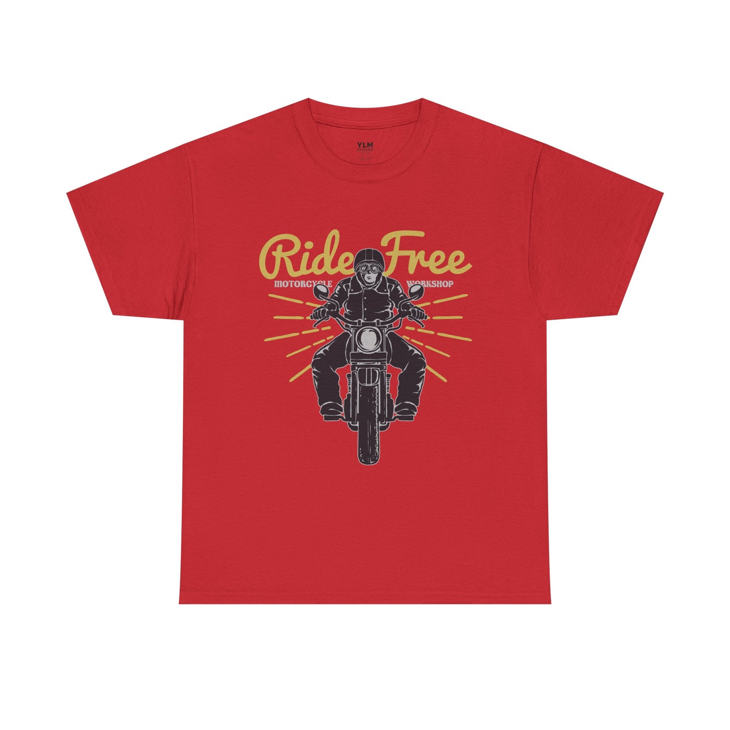 Motorcycle Ride Free Unisex Tee