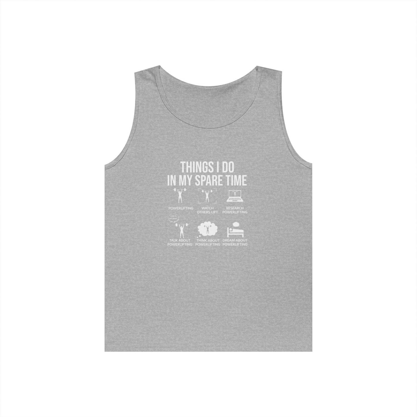 Spare Time Activities Tank Top