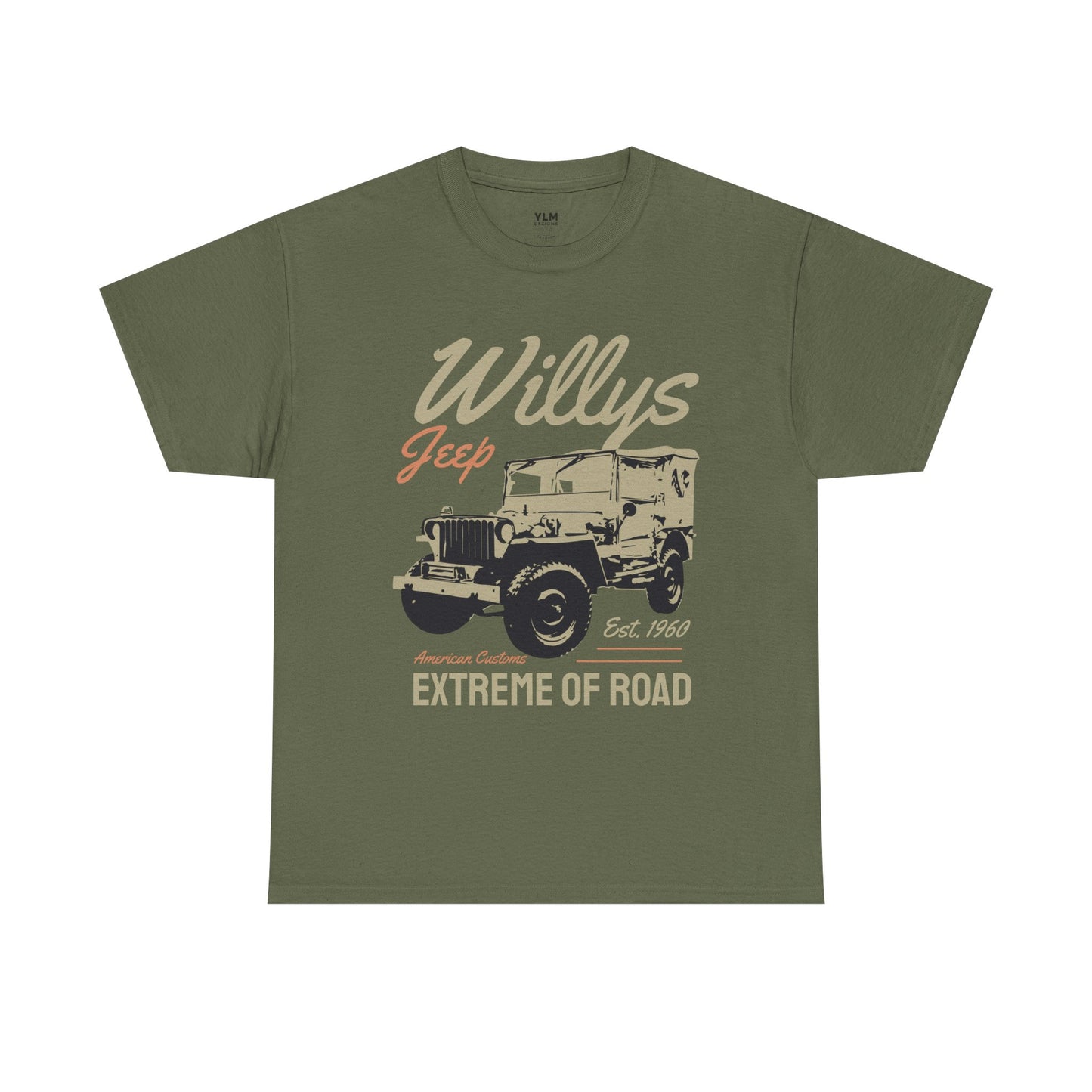 Vintage Jeep Unisex Tee