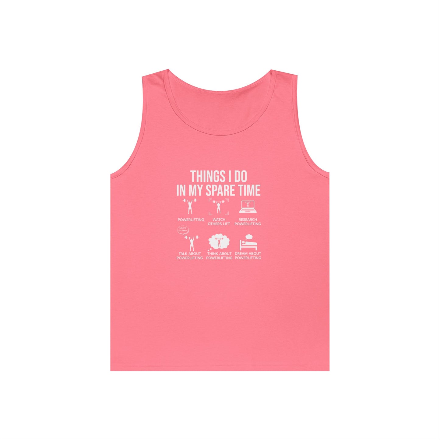 Spare Time Activities Tank Top