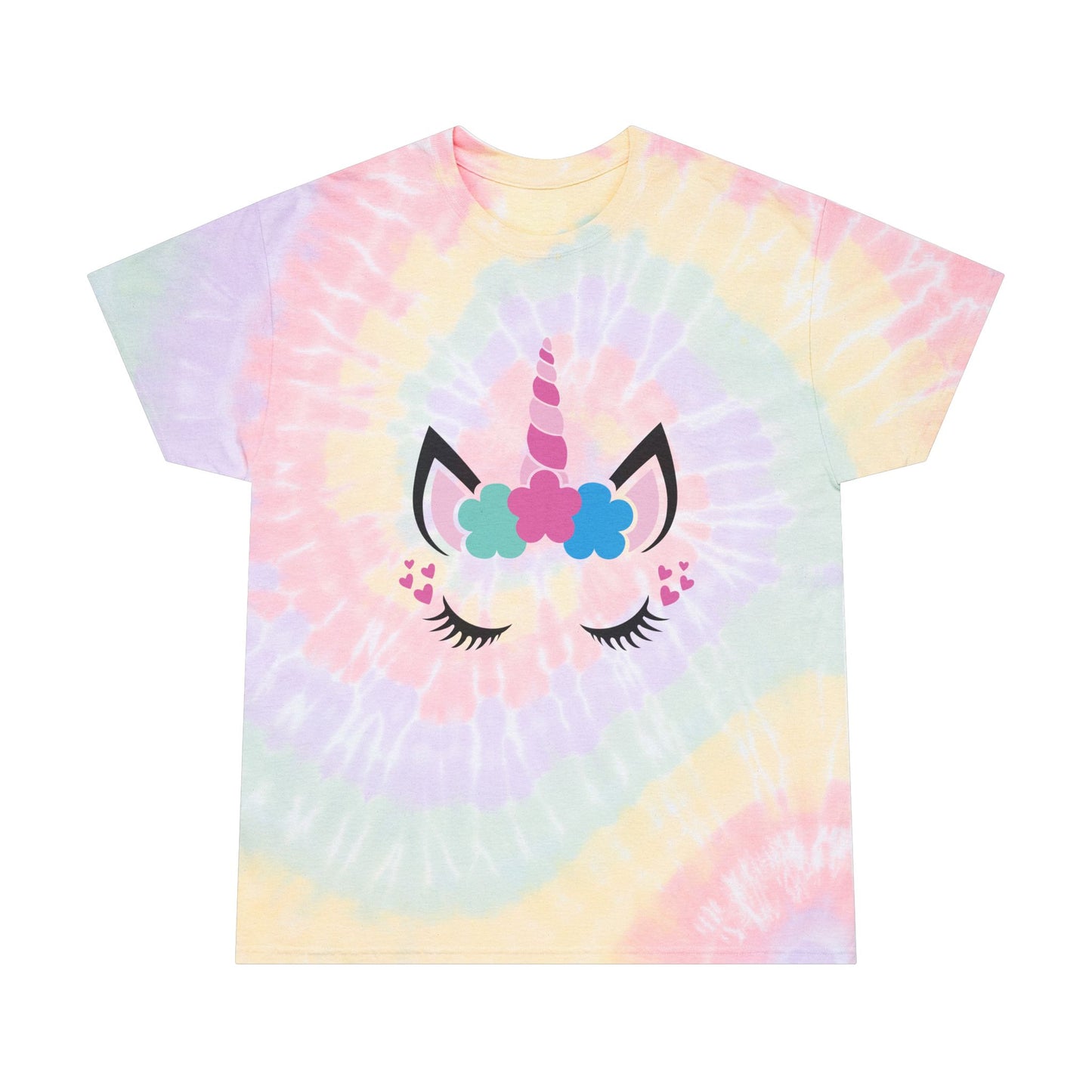Pastel Unicorn Tie-Dye Unisex Tee