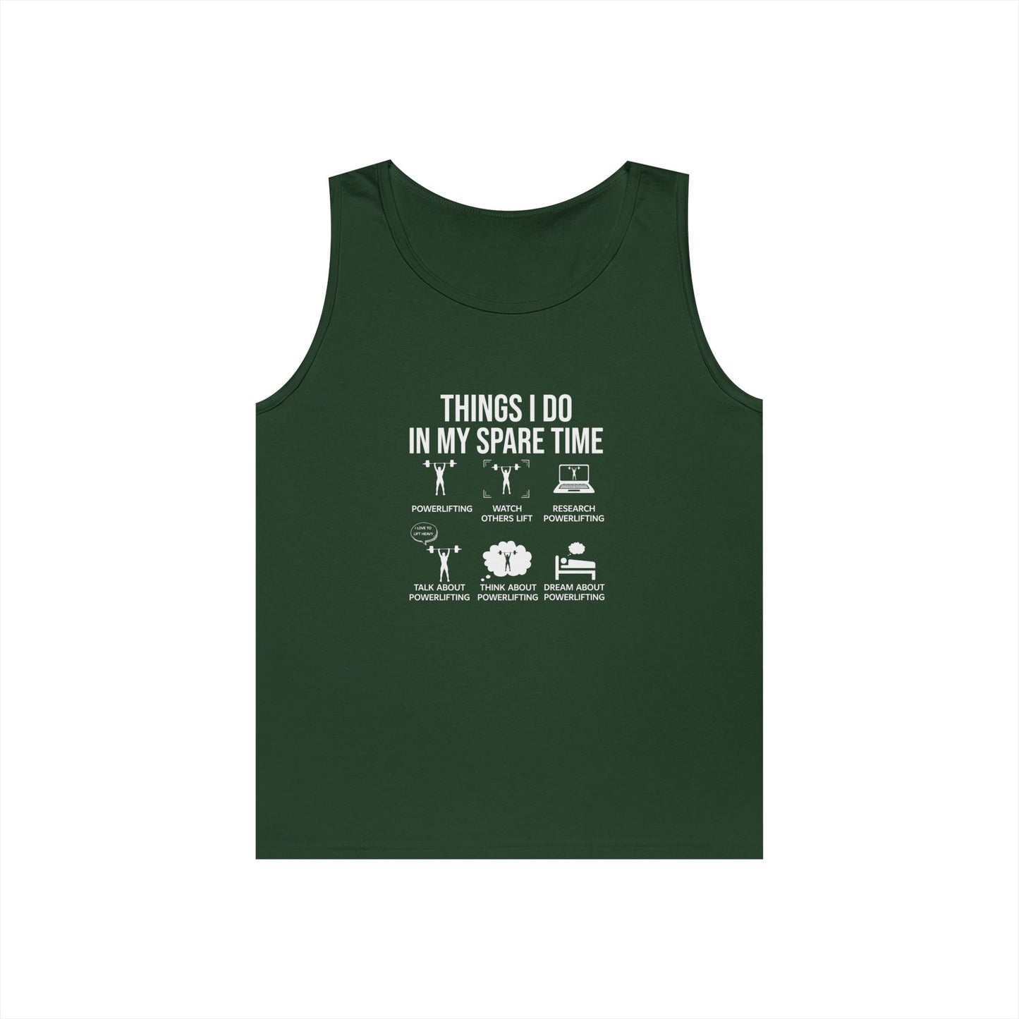 Spare Time Activities Tank Top