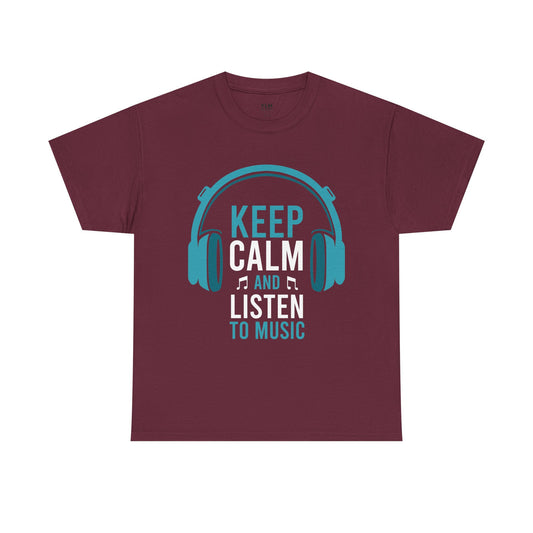 Keep Calm Music Unisex Tee