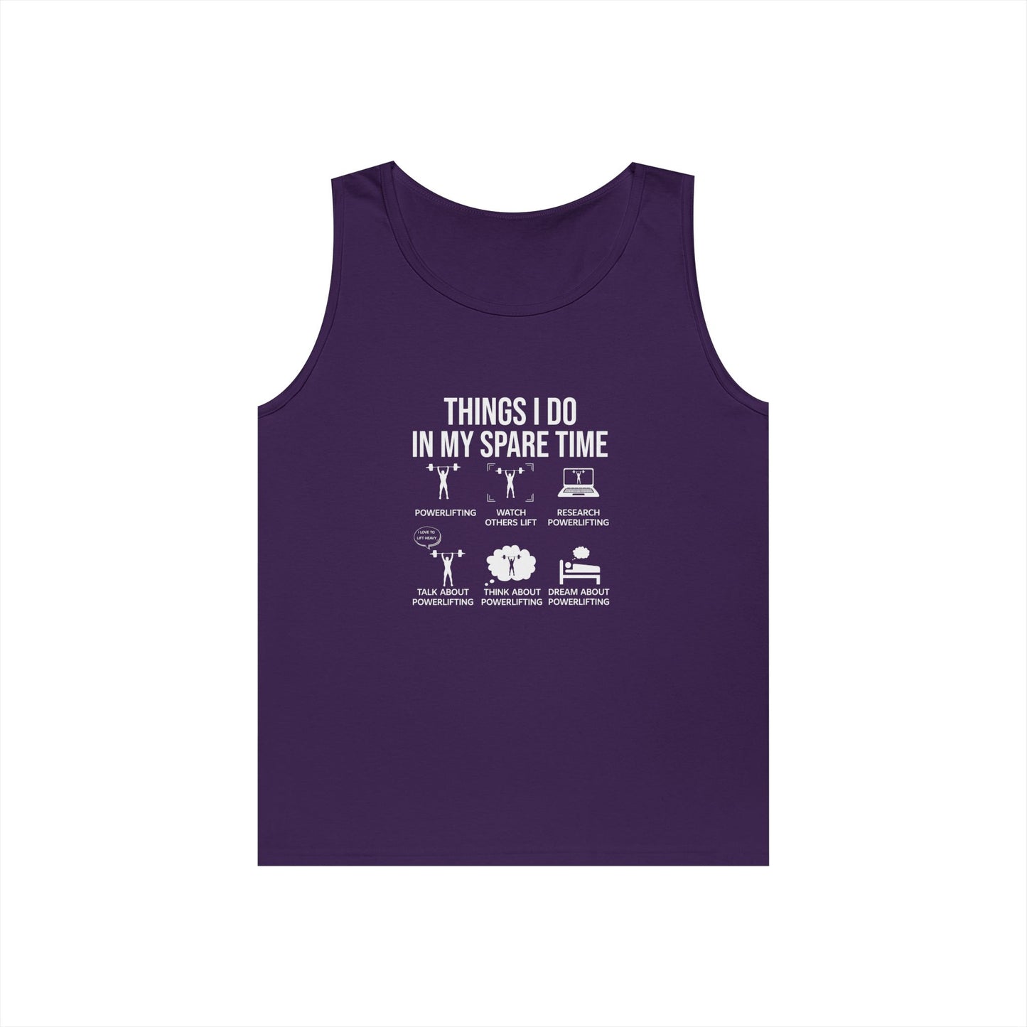 Spare Time Activities Tank Top