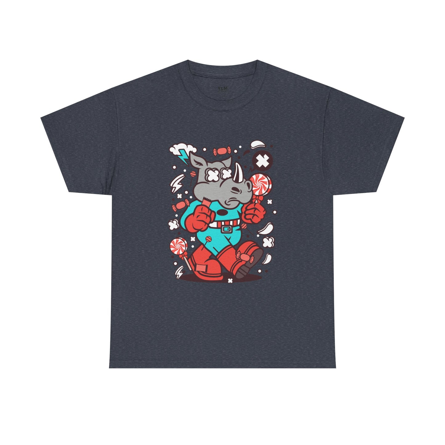 Cartoon Rhino Unisex Tee