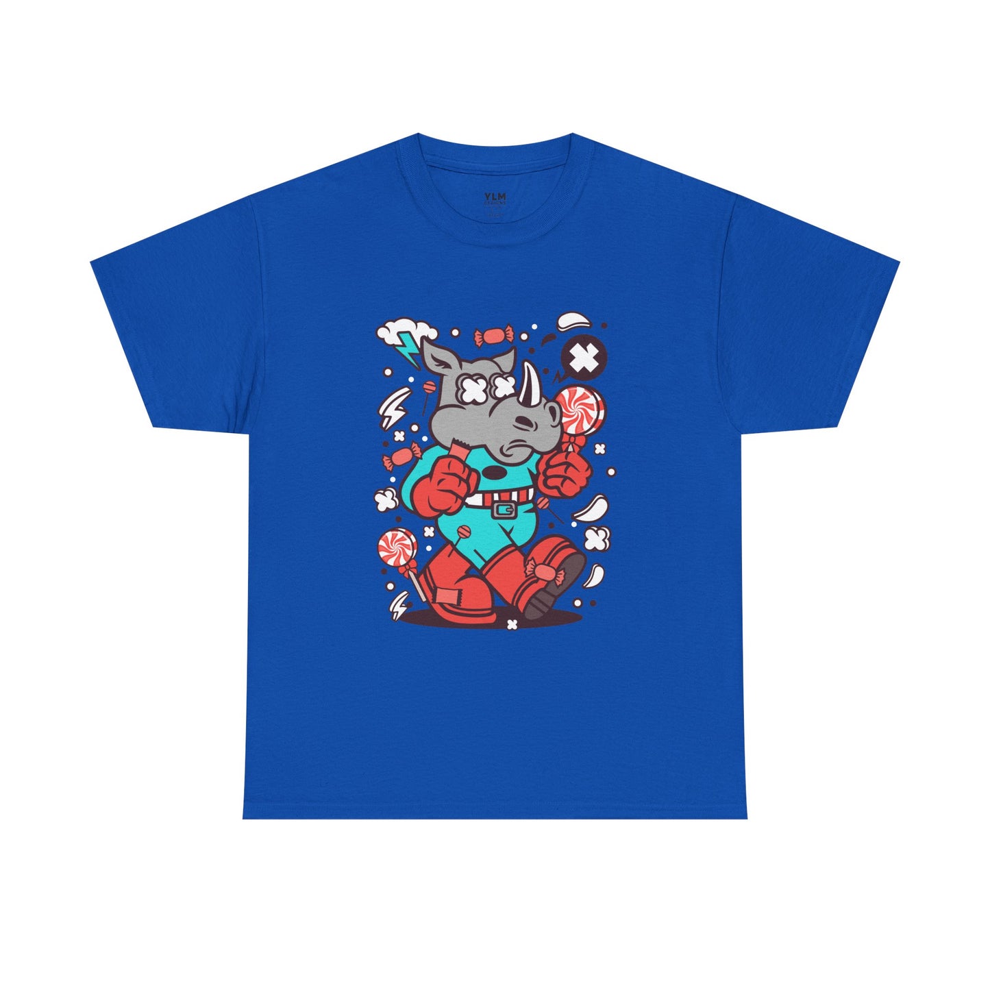 Cartoon Rhino Unisex Tee