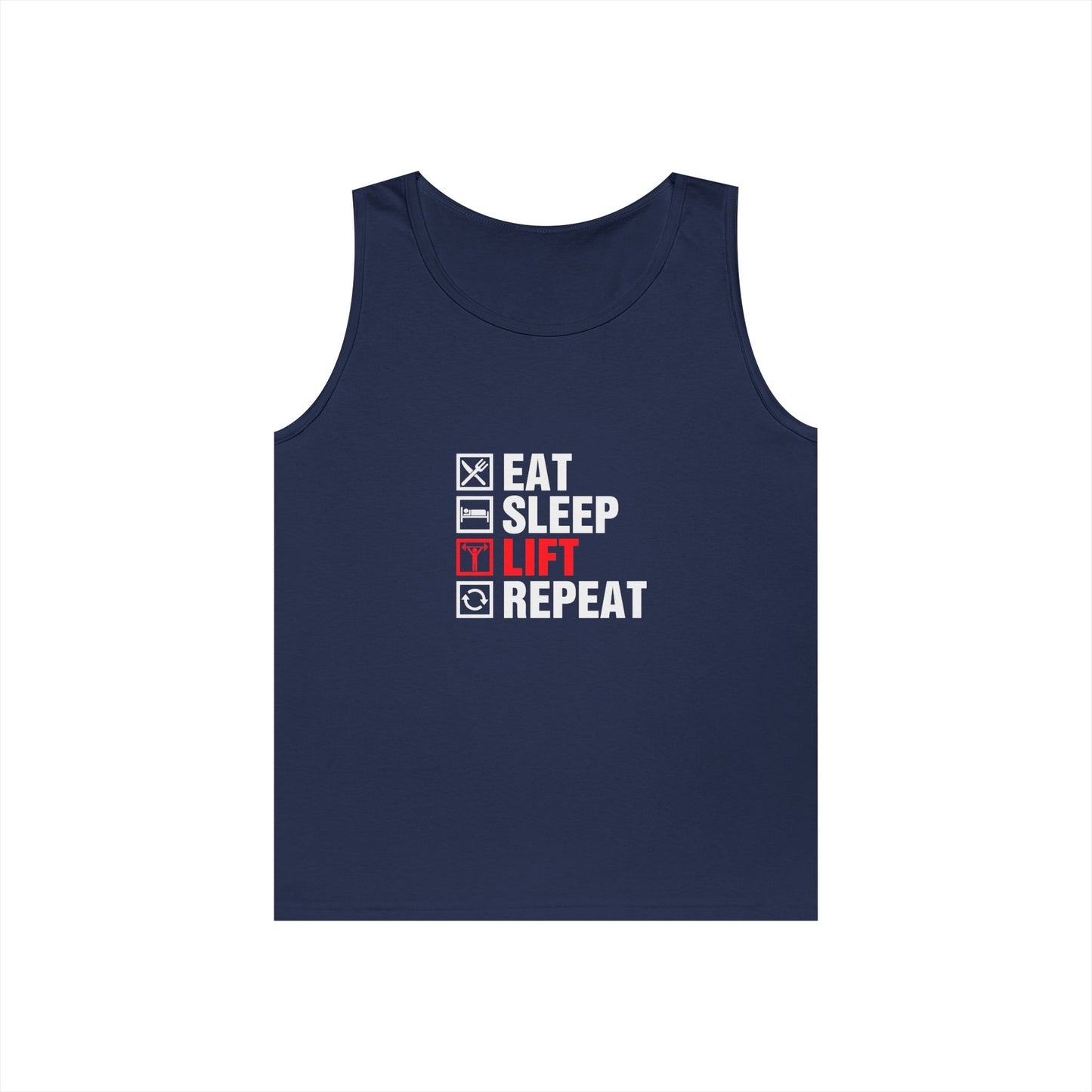 Eat, Sleep, lift Tank Top