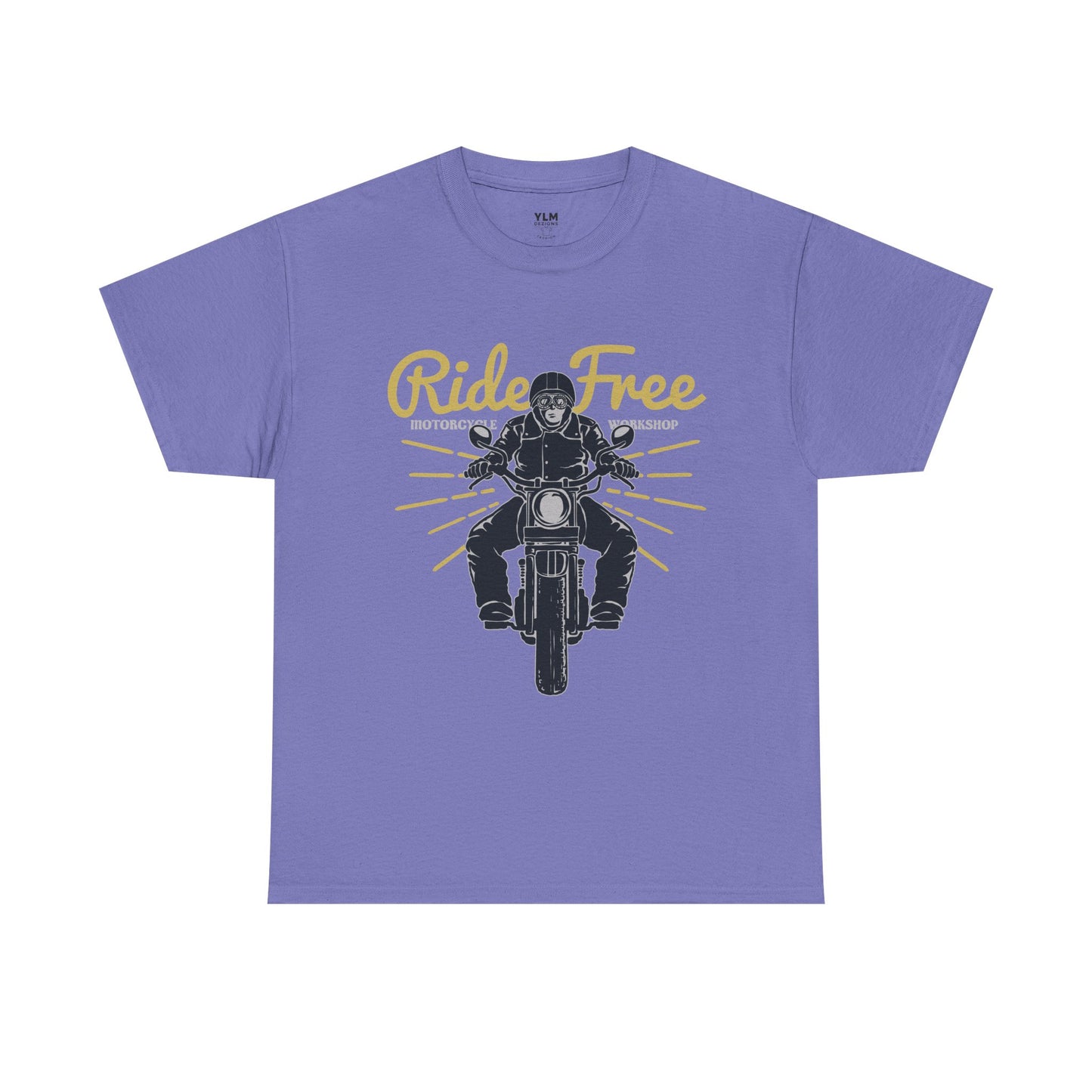 Motorcycle Ride Free Unisex Tee