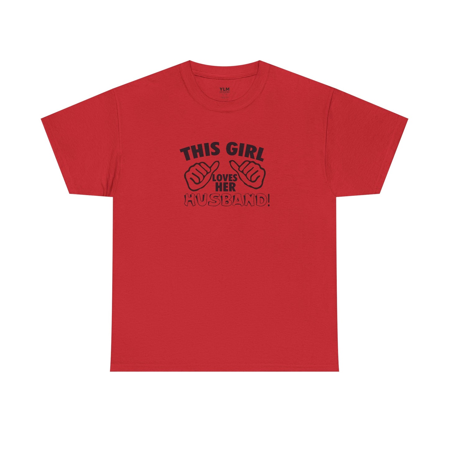 This Girl Loves Her Husband Unisex Tee