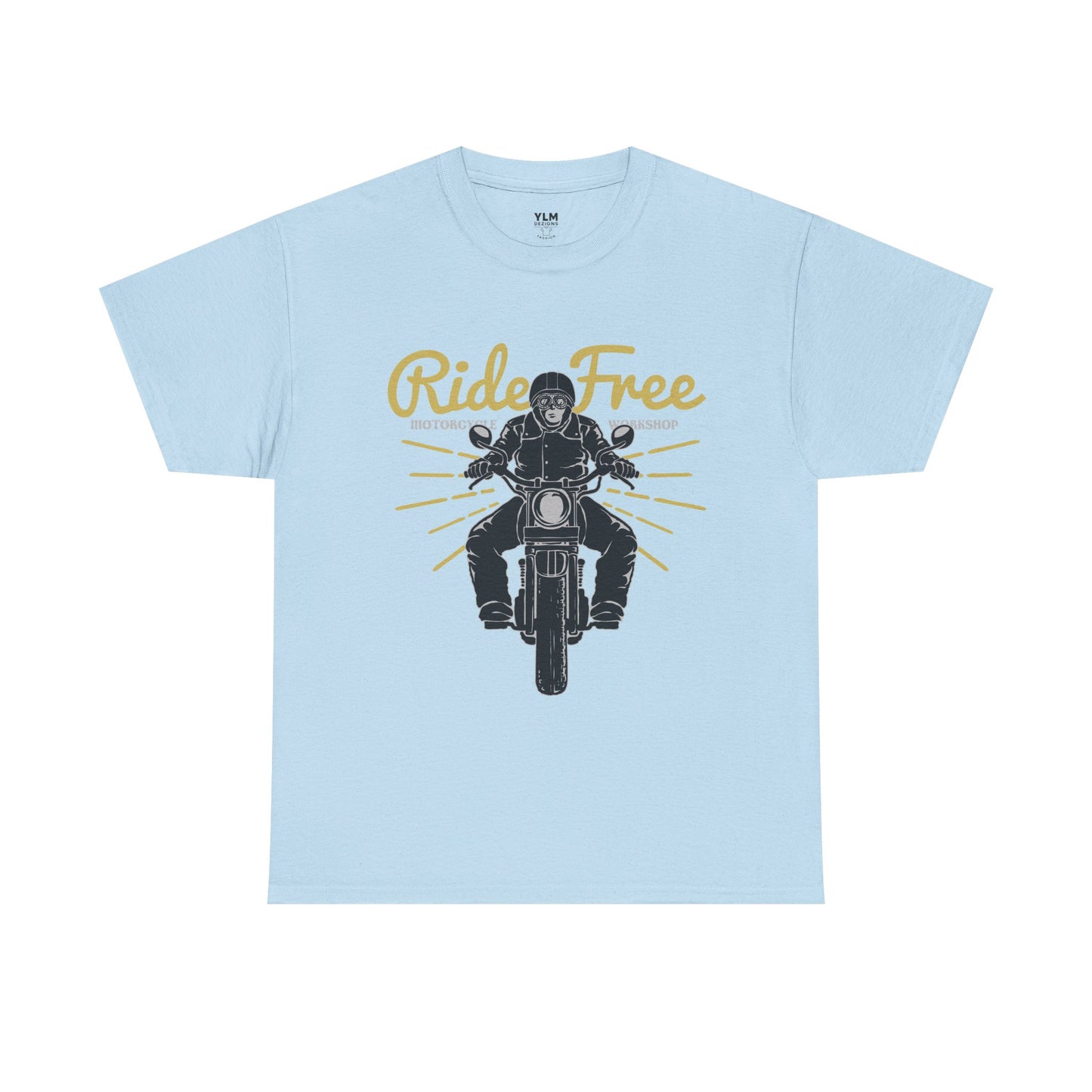 Motorcycle Ride Free Unisex Tee