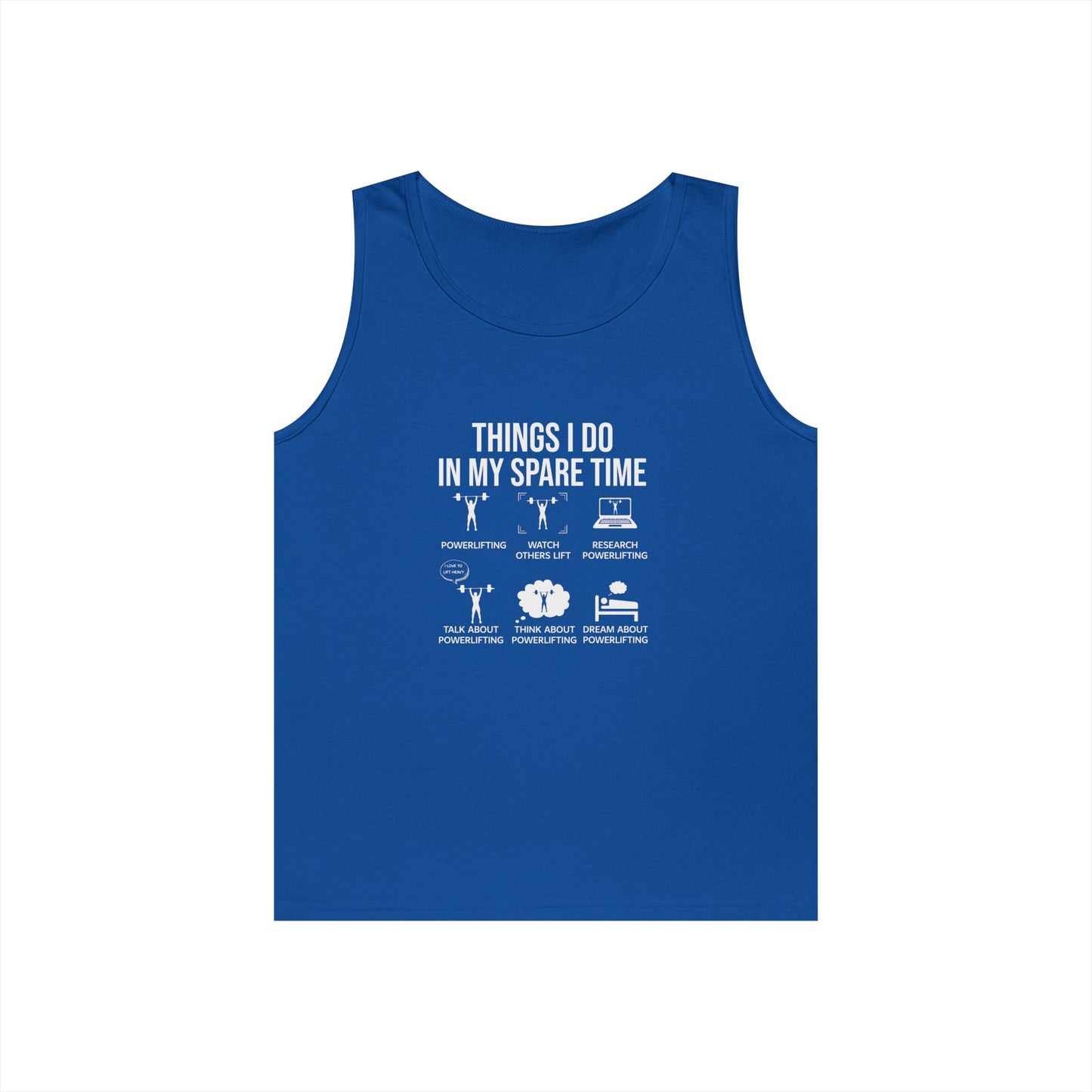 Spare Time Activities Tank Top