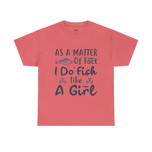 Fish Like A Girl Unisex Tee