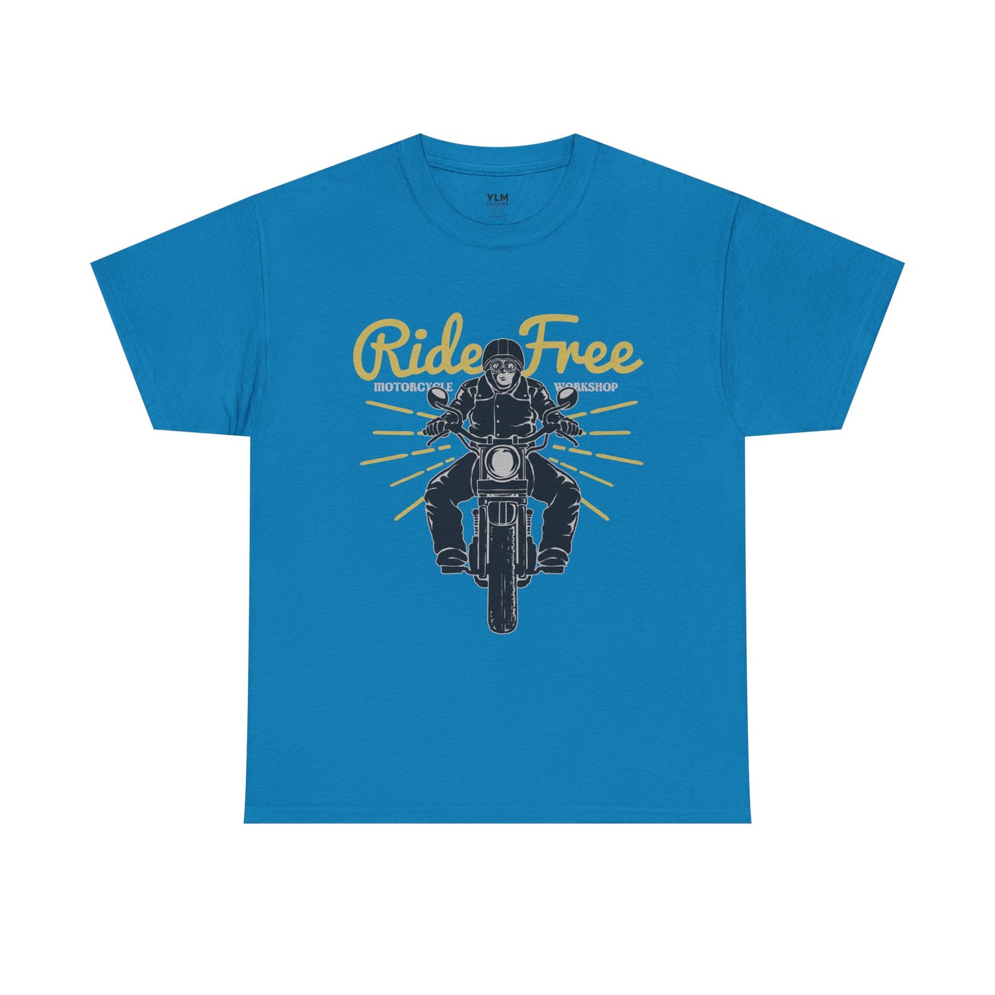 Motorcycle Ride Free Unisex Tee