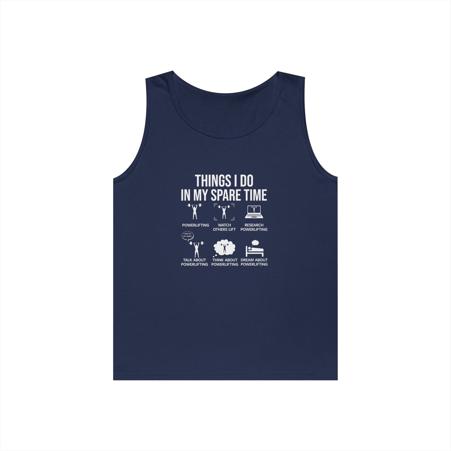 Spare Time Activities Tank Top