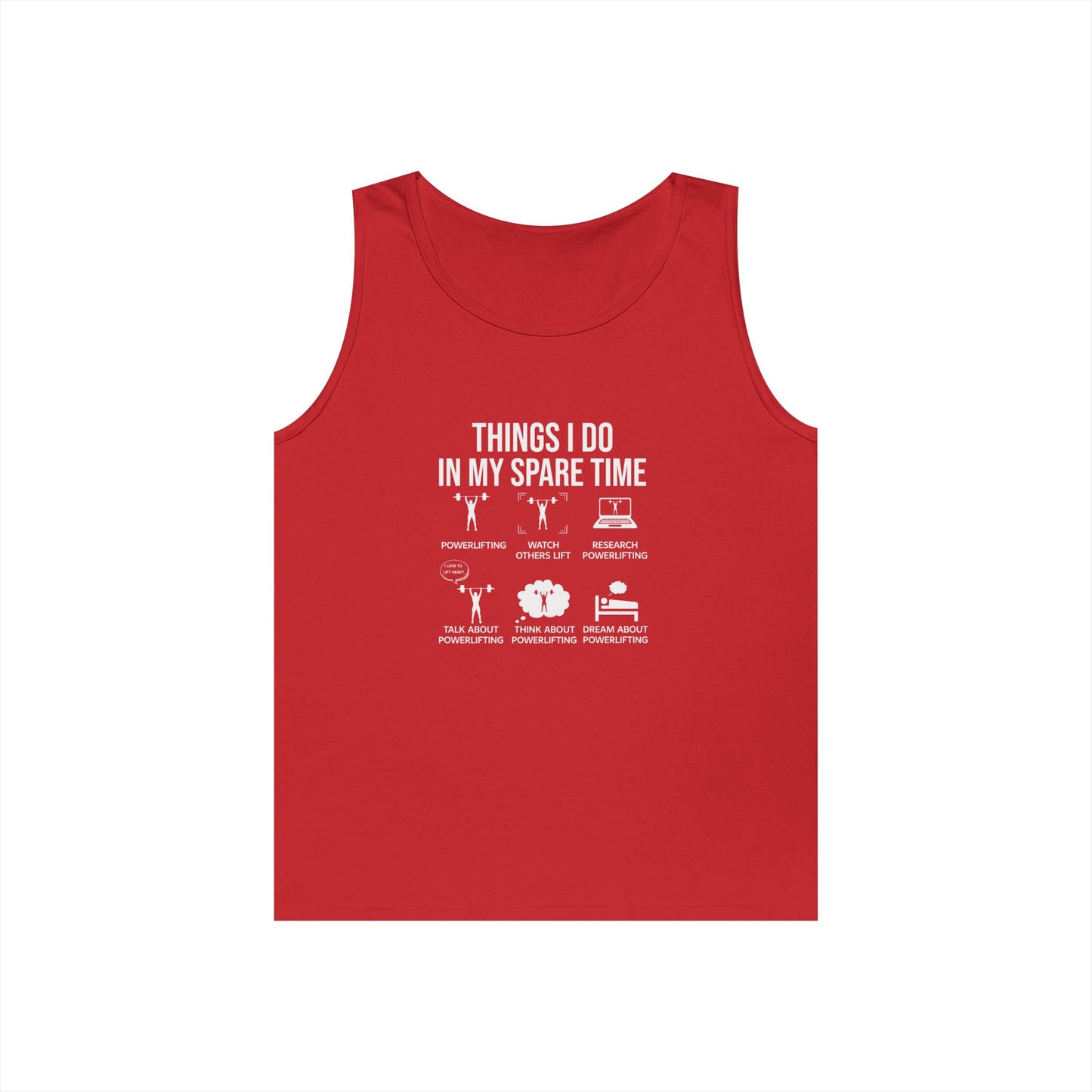 Spare Time Activities Tank Top