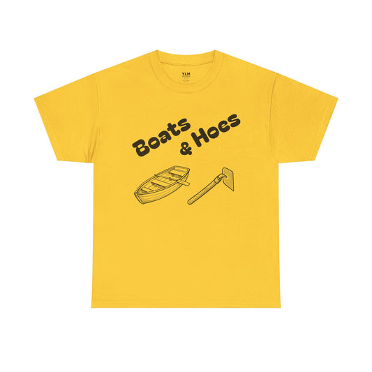 Boats and Hoes Unisex Tee