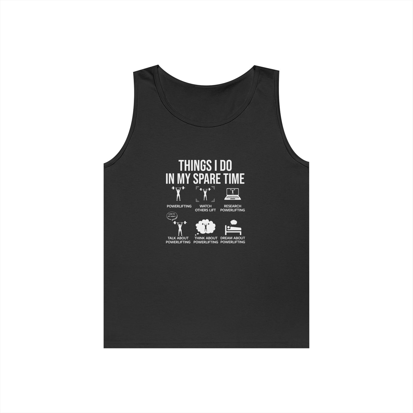 Spare Time Activities Tank Top