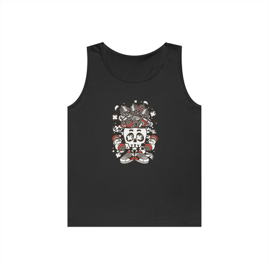 Barbell Skull Head Unisex Tee
