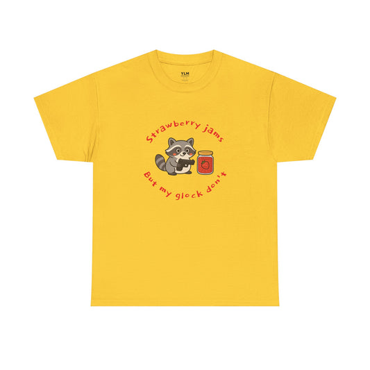 Strawberry Jam Raccoon Unisex Tee