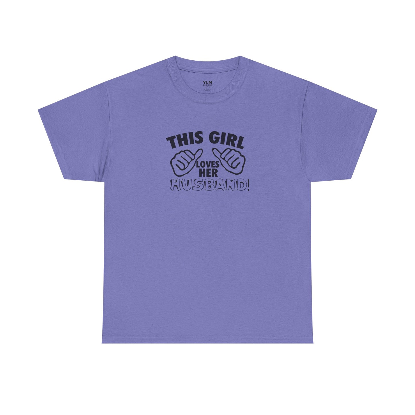 This Girl Loves Her Husband Unisex Tee