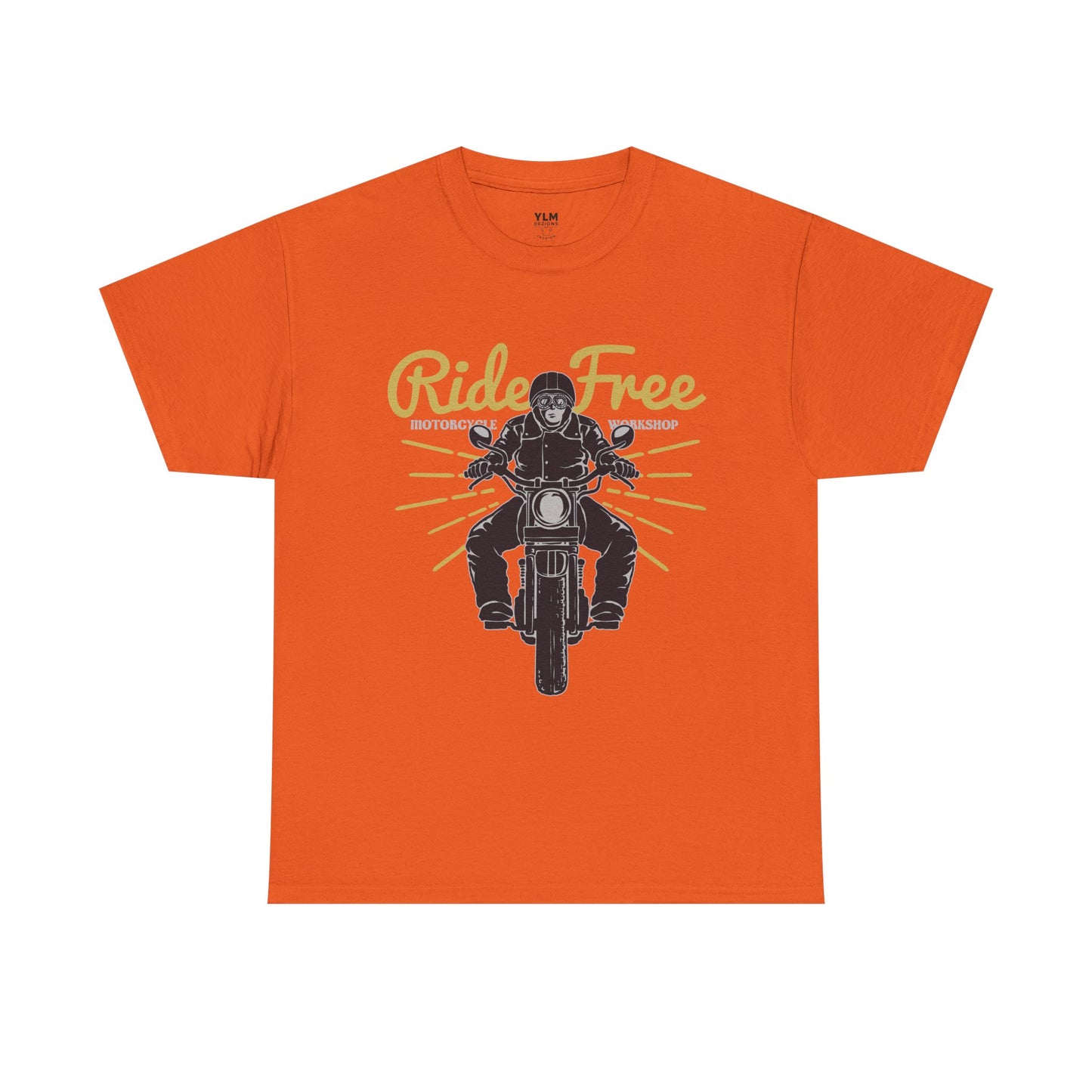 Motorcycle Ride Free Unisex Tee